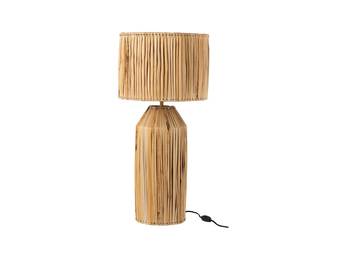 Lampe à Poser Design "Hanna" 81cm Naturel