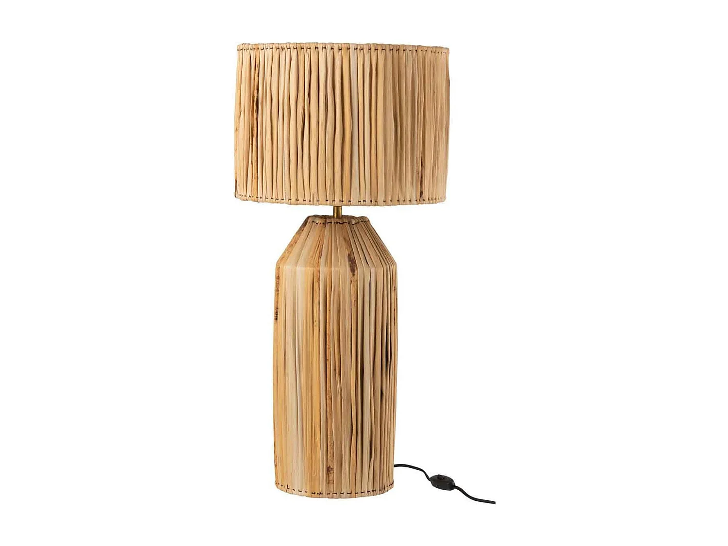 Lampe à Poser Design "Hanna" 81cm Naturel