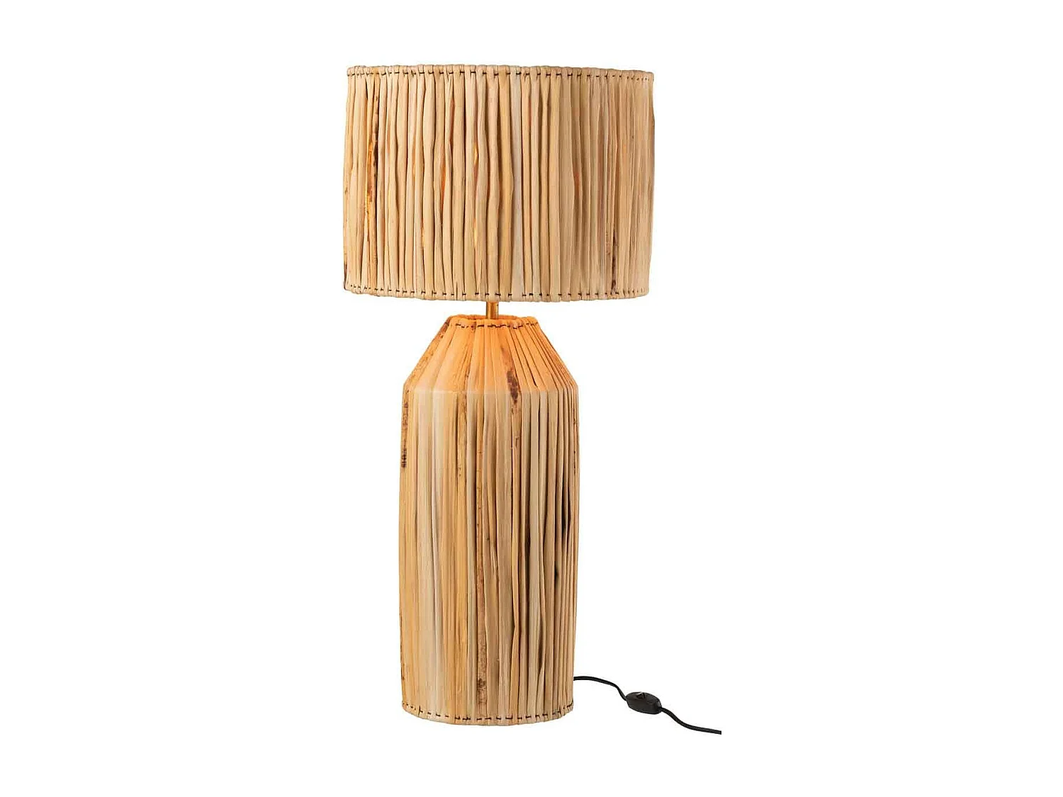 Lampe à Poser Design "Hanna" 81cm Naturel
