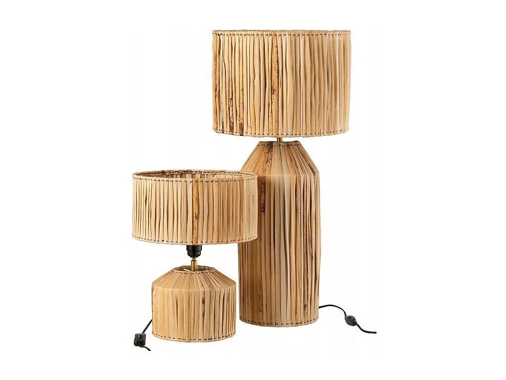 Lampe à Poser Design "Hanna" 81cm Naturel