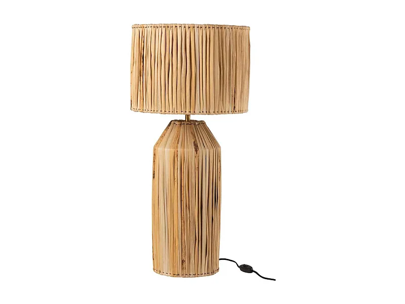 Lampe à Poser Design "Hanna" 81cm Naturel