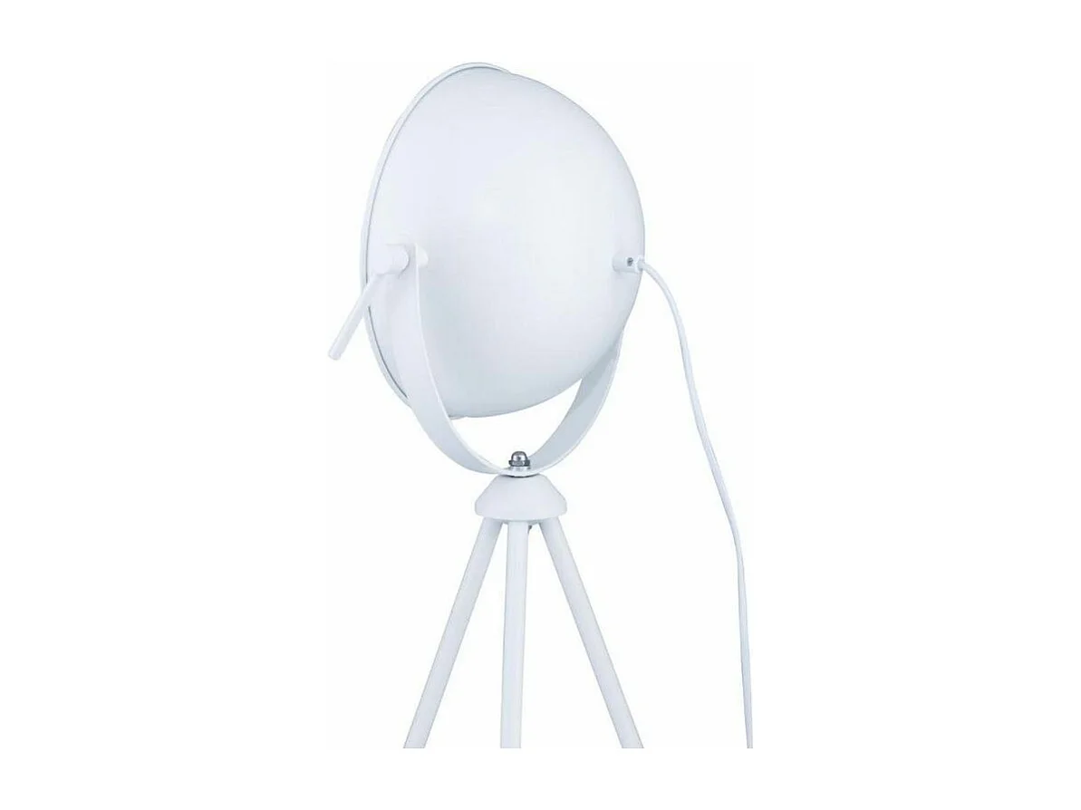 Lampe à Poser Trépied "Anniston" 75cm Blanc
