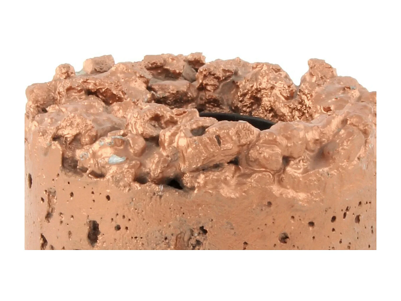 Lampe à Poser Déco "Curacao" 9cm Cuivre