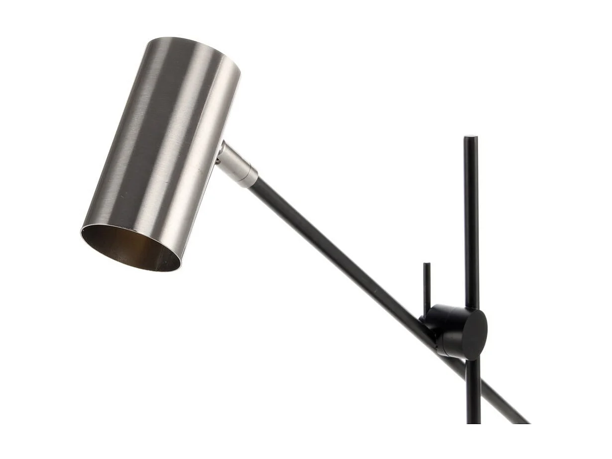 Lampe à Poser Design "Target" 64cm Argent