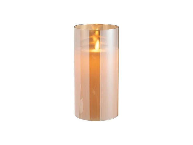 Lampe à Poser en Verre Led "Bright" 20cm Or