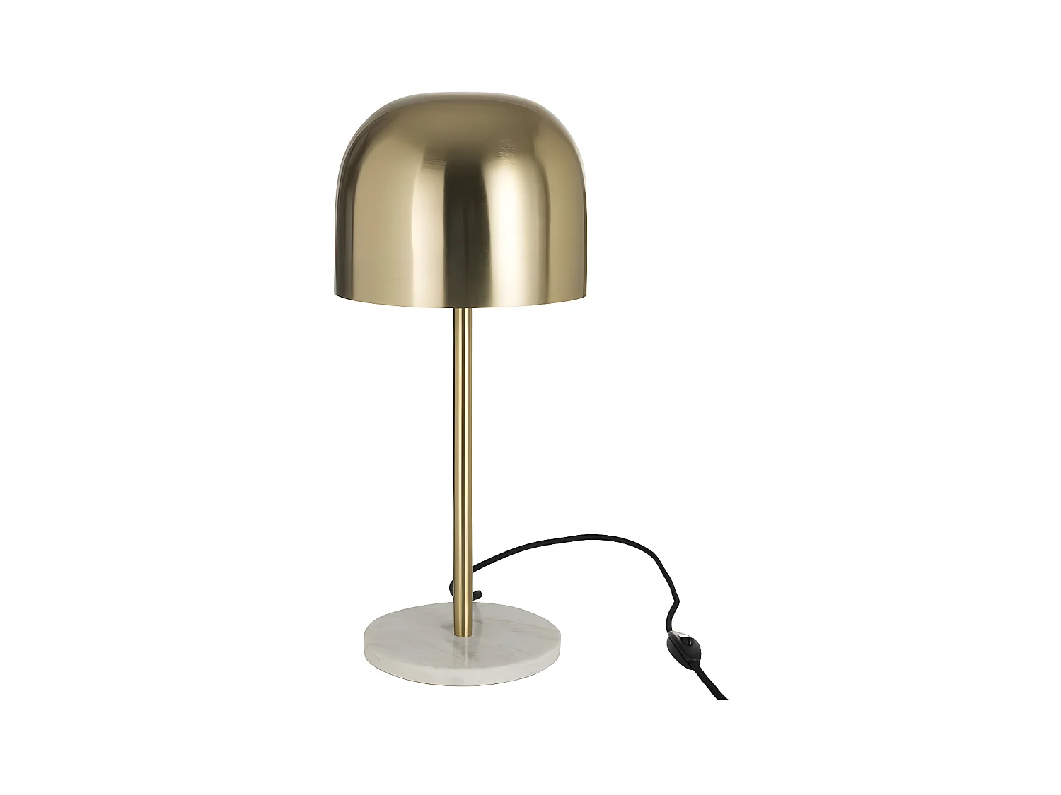 Lampe à Poser Design "Queen" 49cm Or
