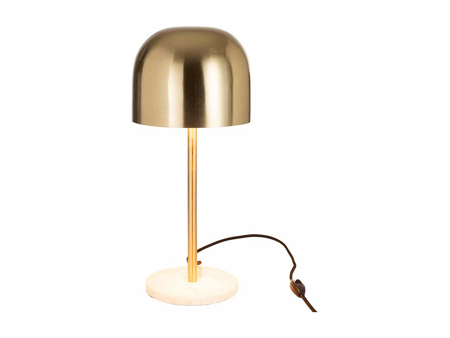 Lampe à Poser Design "Queen" 49cm Or