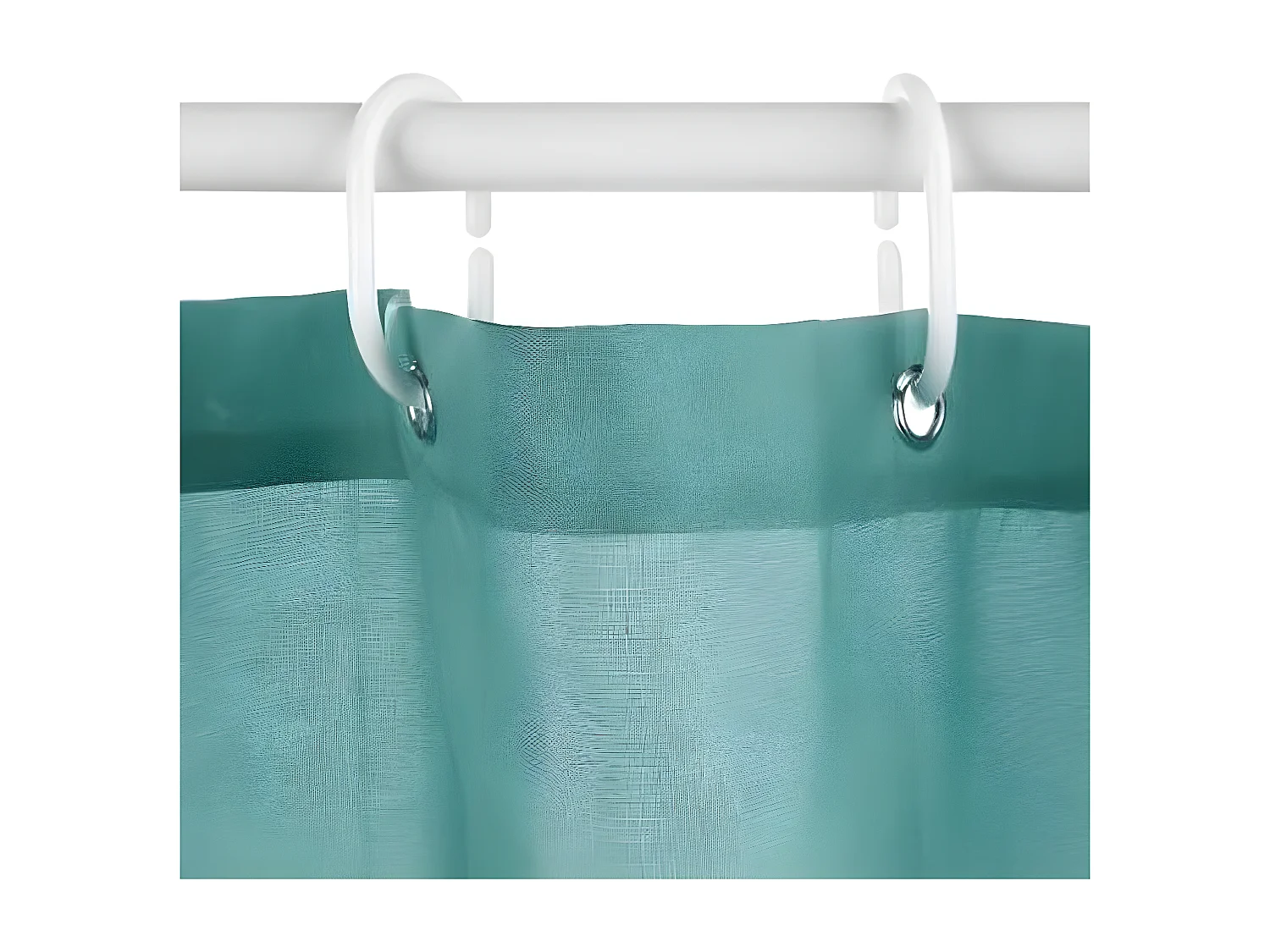 Rideau de Douche Polyester 180x200cm Émeraude