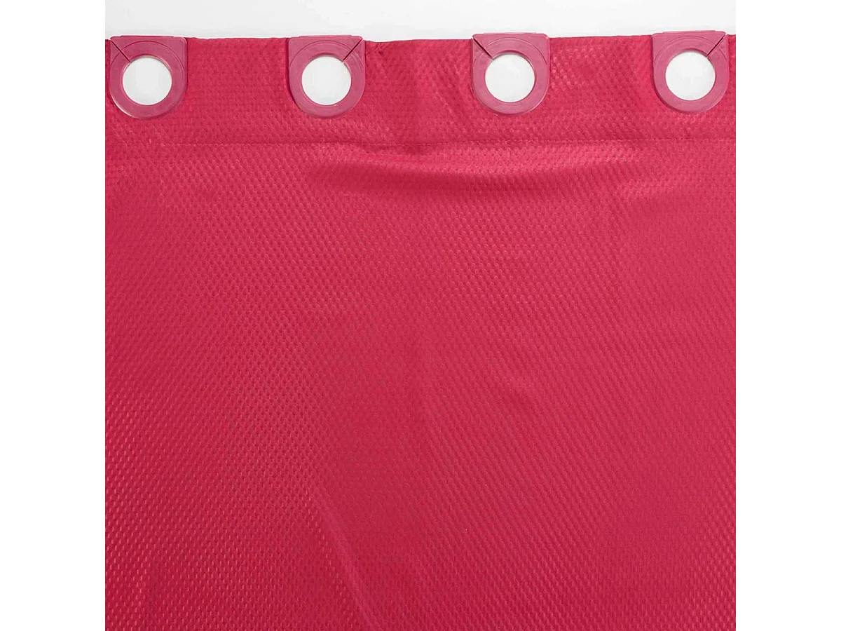 Rideau de Douche "Dotty" 180x200cm Framboise