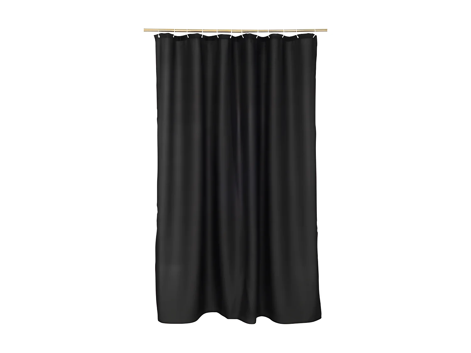 Rideau de Douche "Quartz" 180x200cm Noir