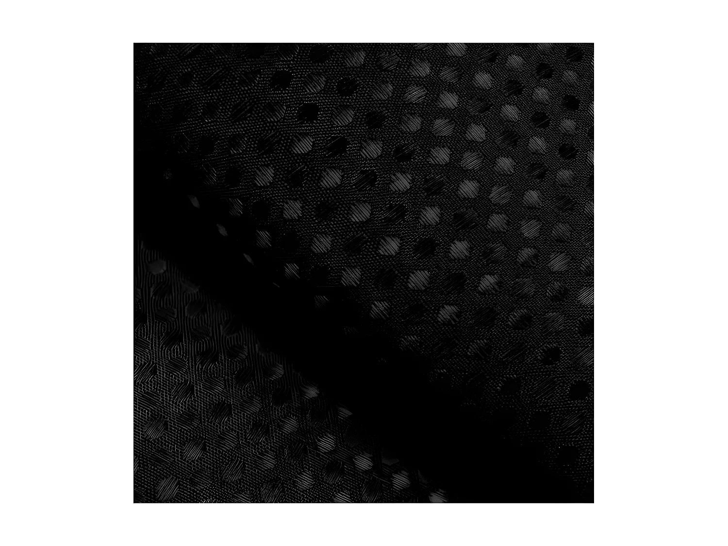 Rideau de Douche "Quartz" 180x200cm Noir