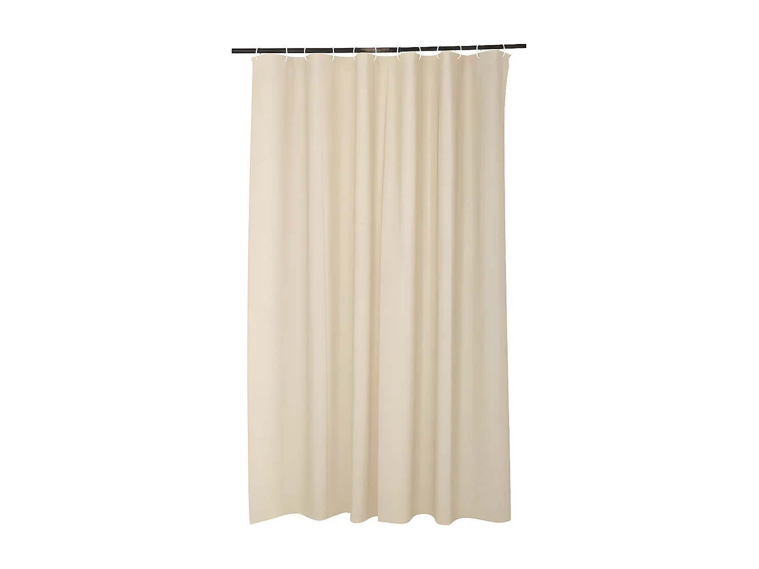 Rideau de Douche PEVA "Vitamine II" 180x200cm Taupe