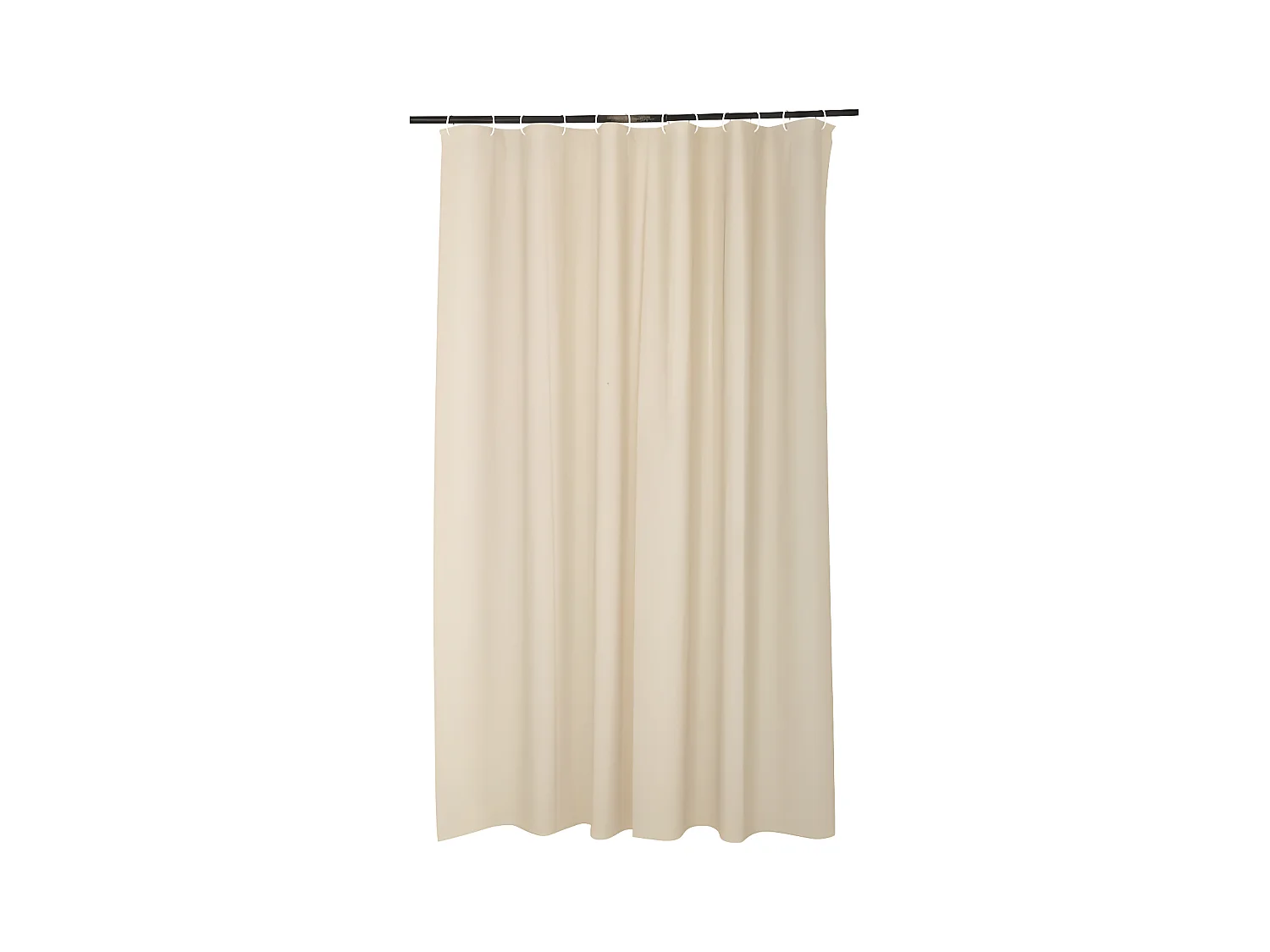 Rideau de Douche PEVA "Vitamine II" 180x200cm Taupe