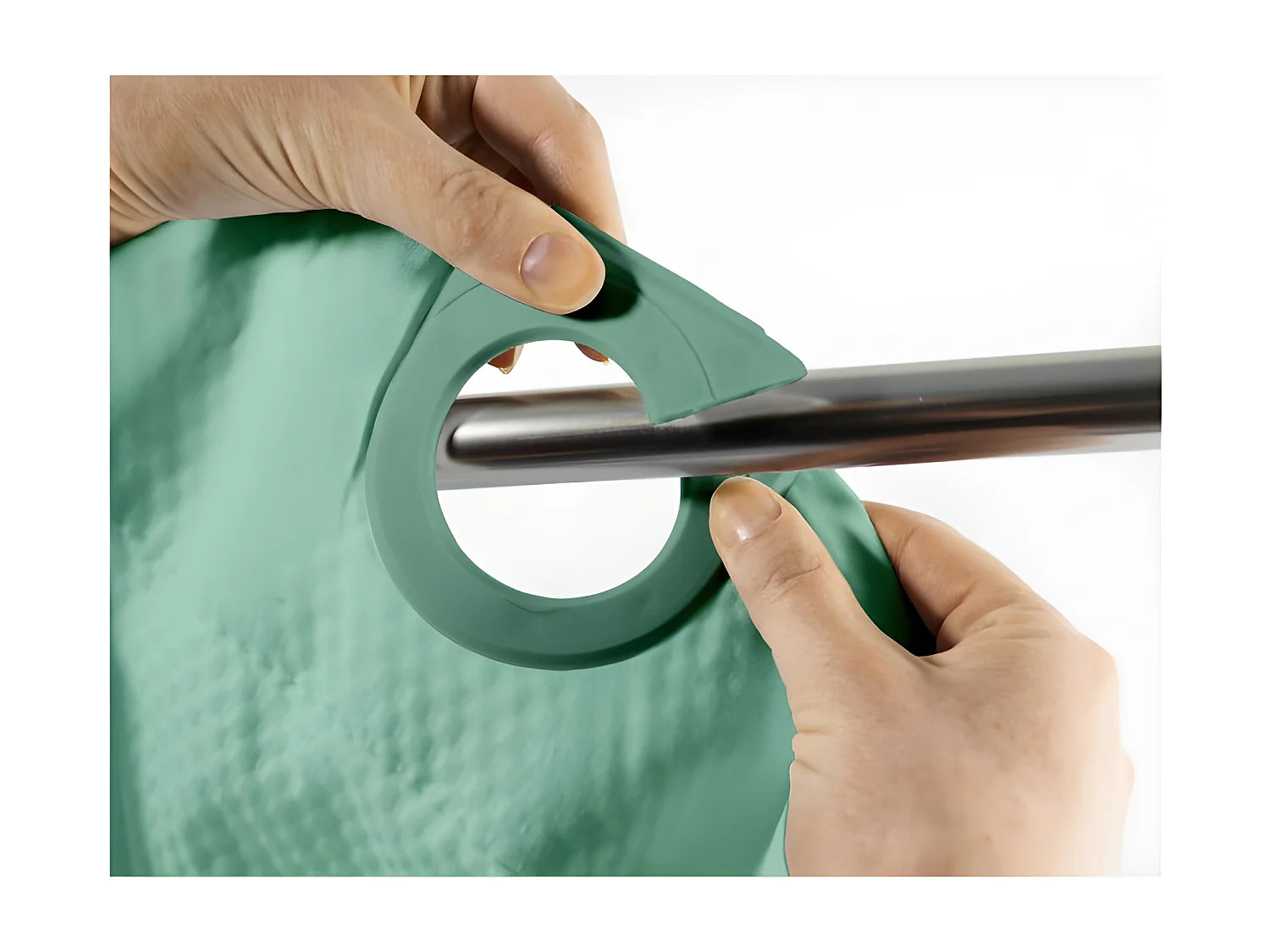 Rideau de Douche "Dotty" 180x200cm Tilleul