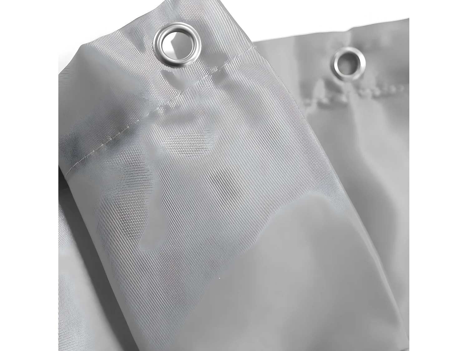 Rideau de Douche Uni "Essencia" 180x200cm Gris