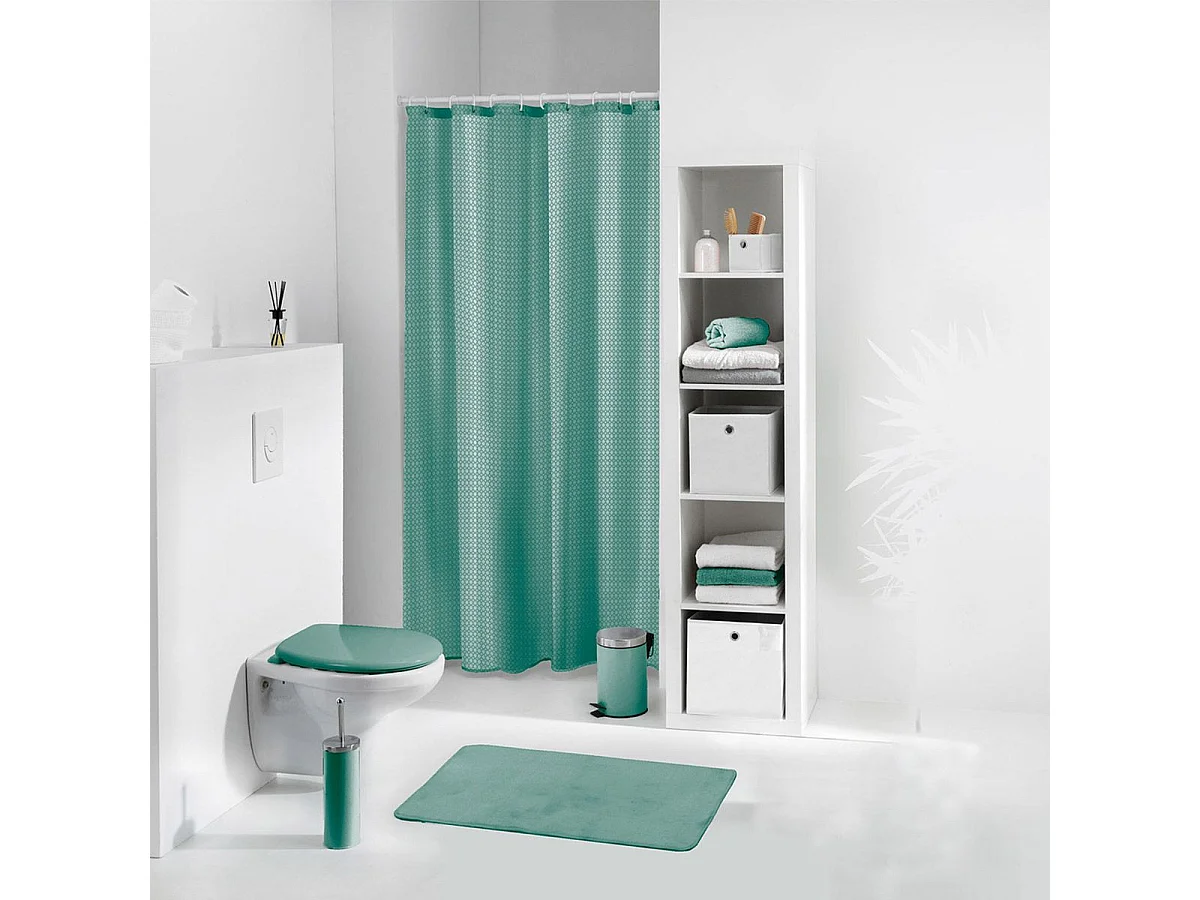 Rideau de Douche "Quartz" 180x200cm Tilleul