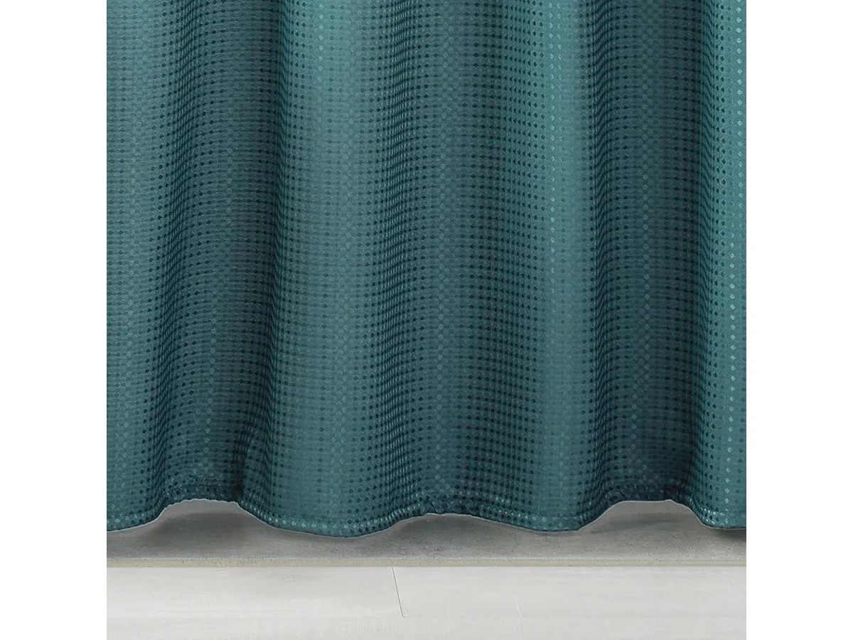 Rideau de Douche "Quartz" 180x200cm Bleu