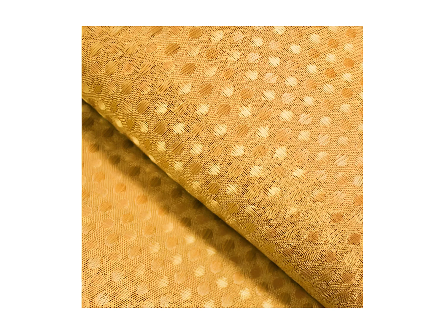 Rideau de Douche "Quartz" 180x200cm Ocre