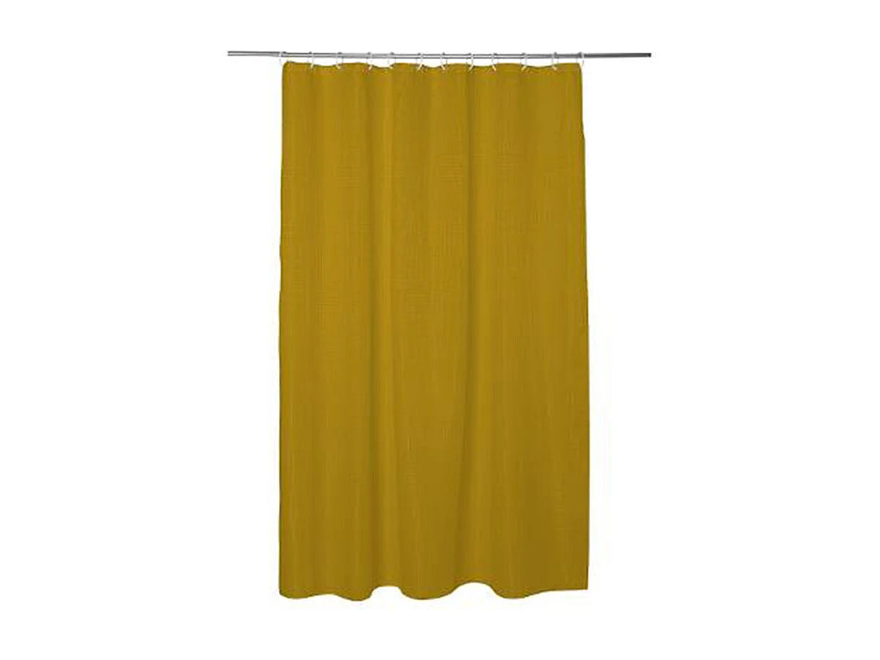 Rideau de Douche "Modern" 180x200cm Moutarde