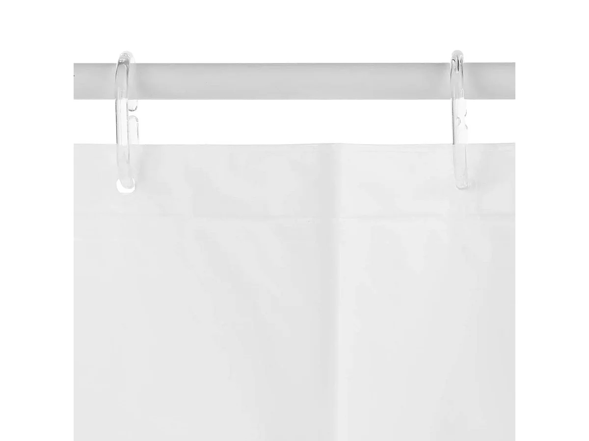 Rideau de Douche "Eva" 180x200cm Blanc