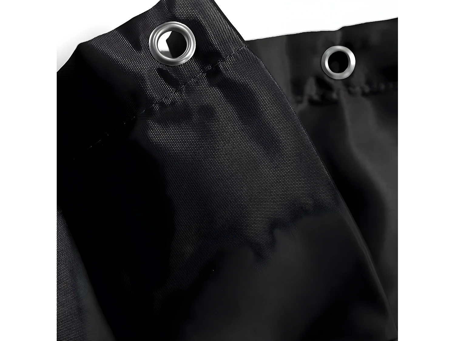 Rideau de Douche Uni "Essencia" 180x200cm Noir