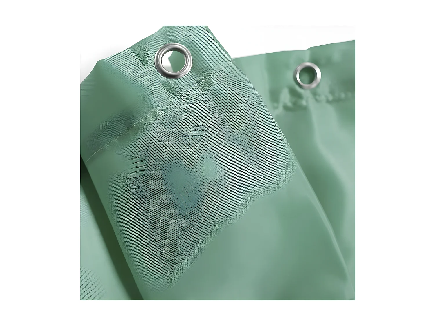 Rideau de Douche Uni "Essencia" 180x200cm Tilleul