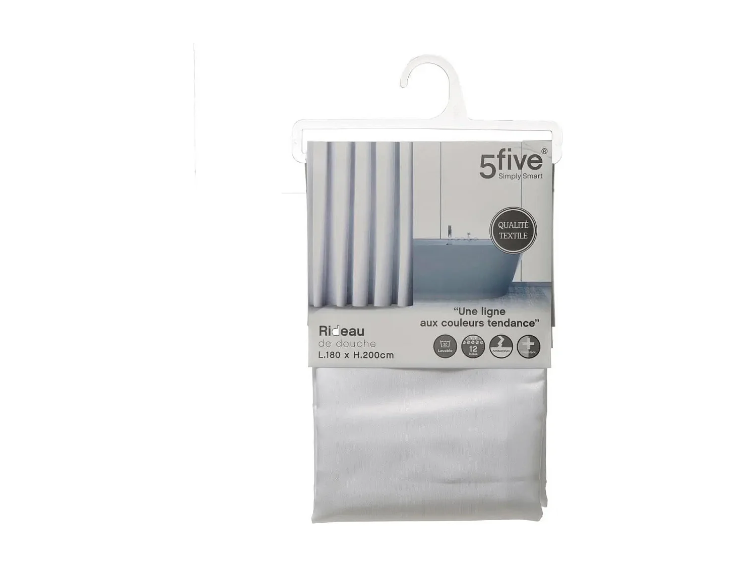 Duschvorhang aus Polyester