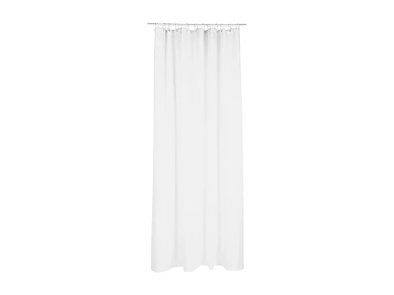 Cortina de Ducha 5five Poliéster Blanco (180 x 200 cm)