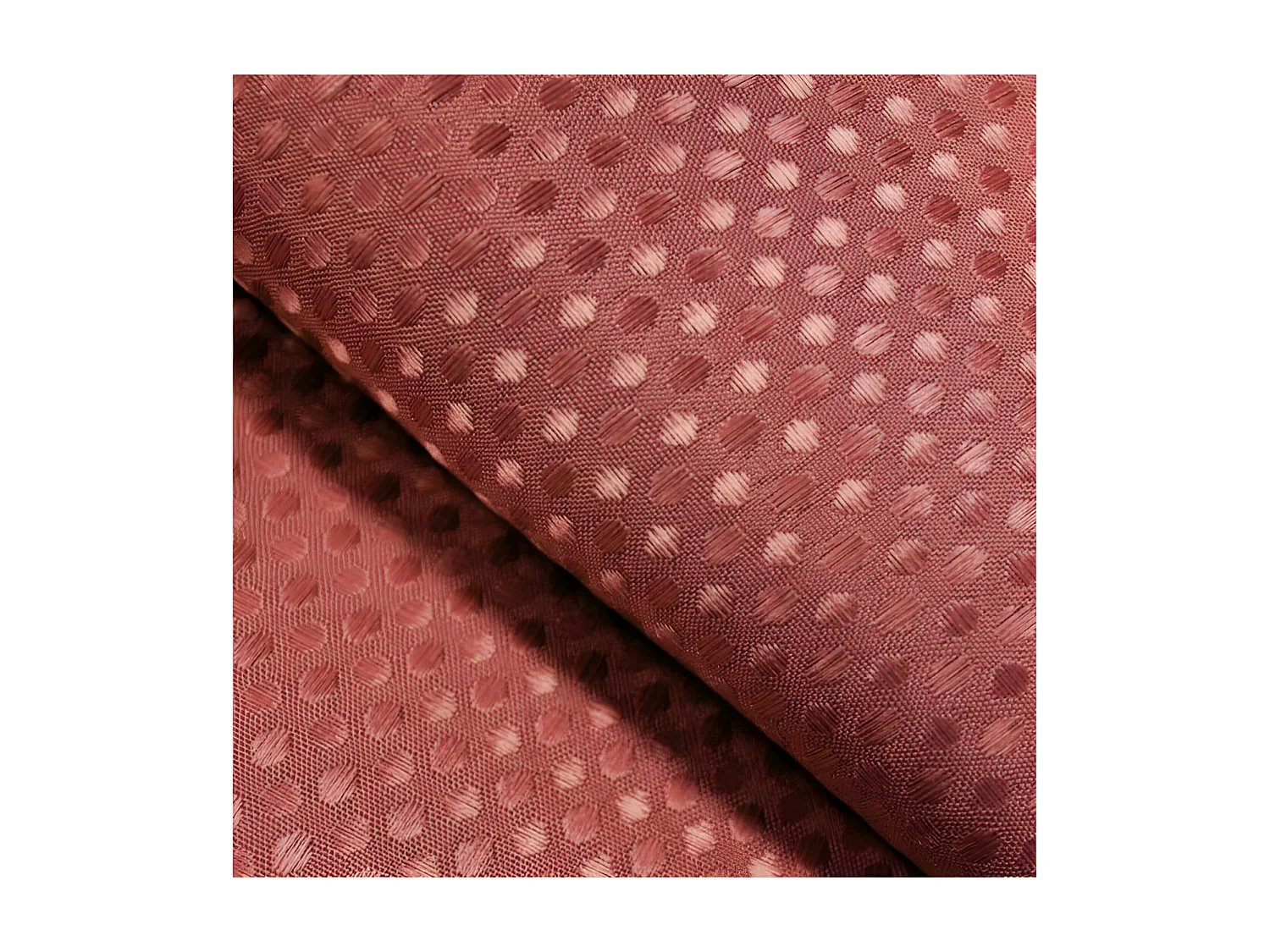 Rideau de Douche "Quartz" 180x200cm Terracotta