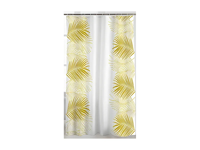 Rideau de Douche Imprimé "Orbella" 180x200cm Blanc