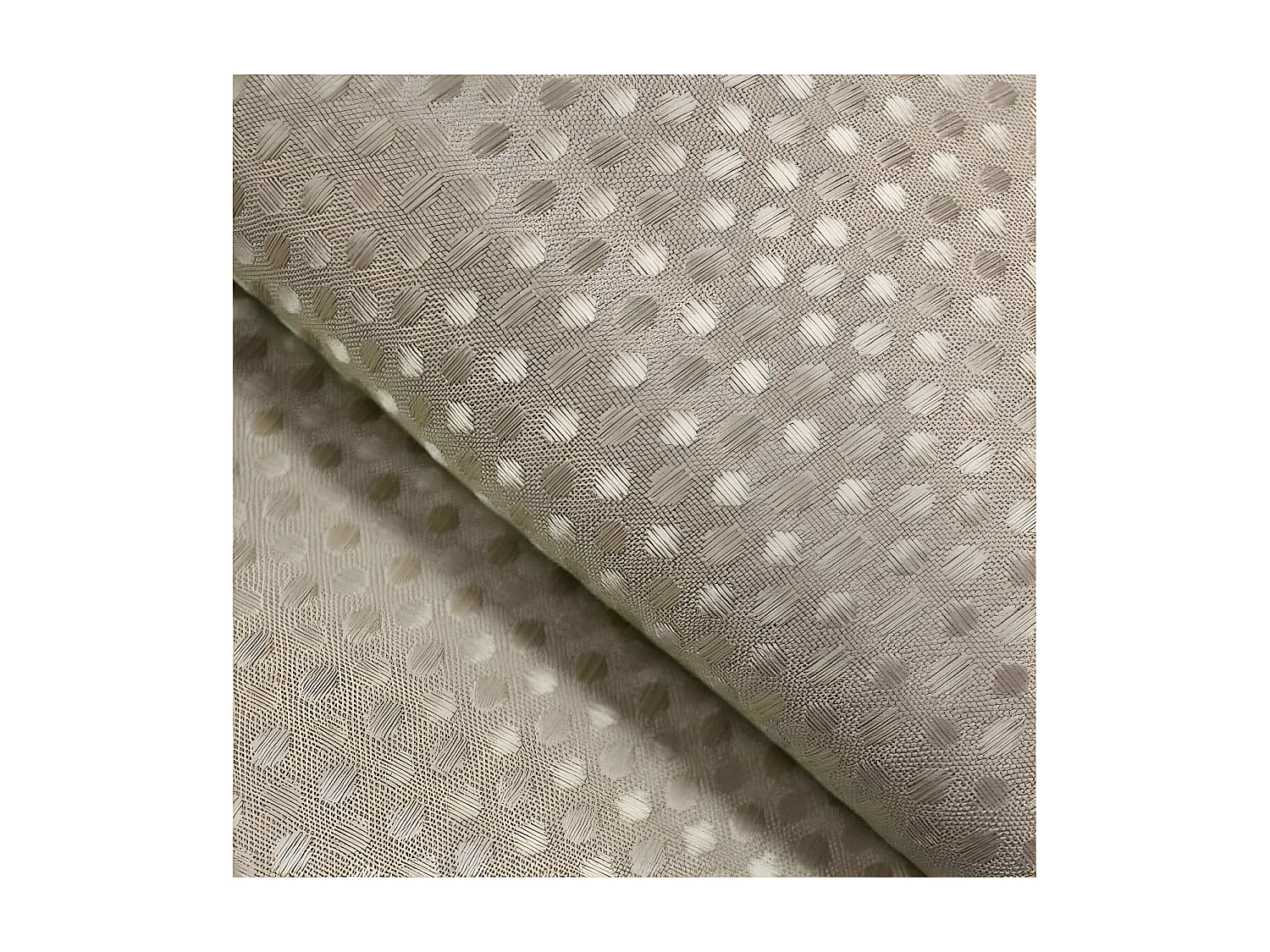 Rideau de Douche "Quartz" 180x200cm Taupe