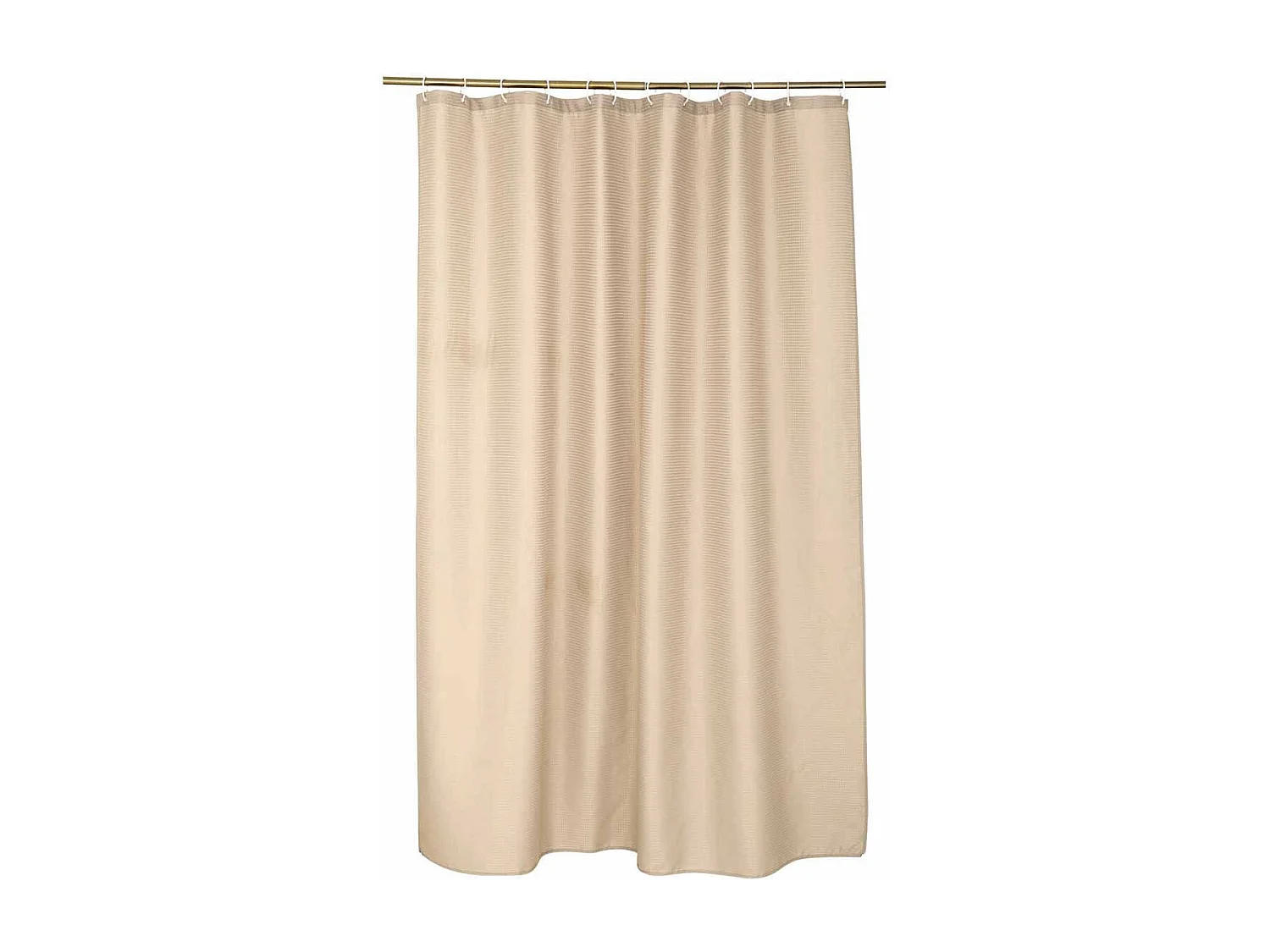 Rideau de Douche "Quartz" 180x200cm Taupe
