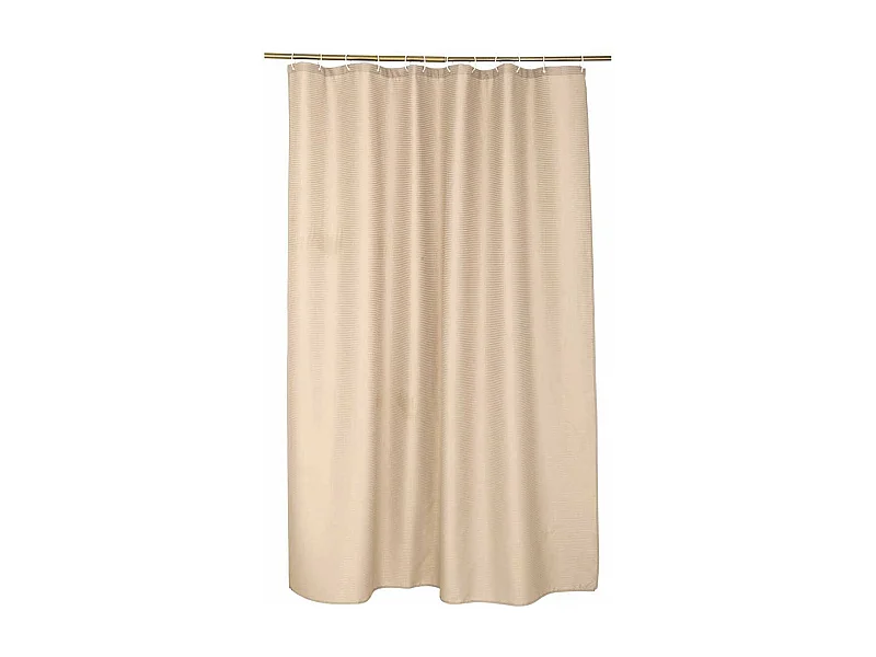 Rideau de Douche "Quartz" 180x200cm Taupe