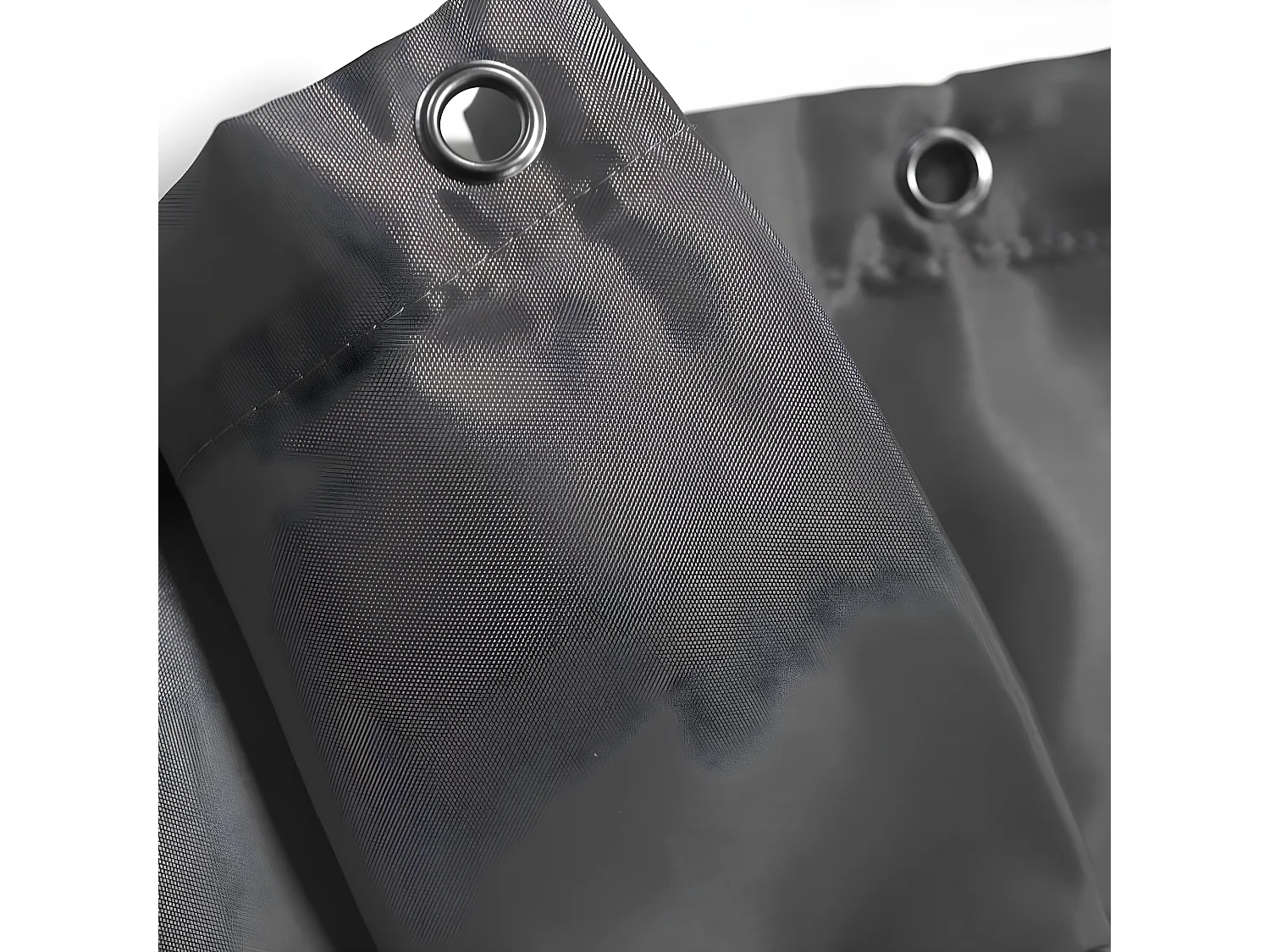 Rideau de Douche Uni "Essencia" 180x200cm Anthracite