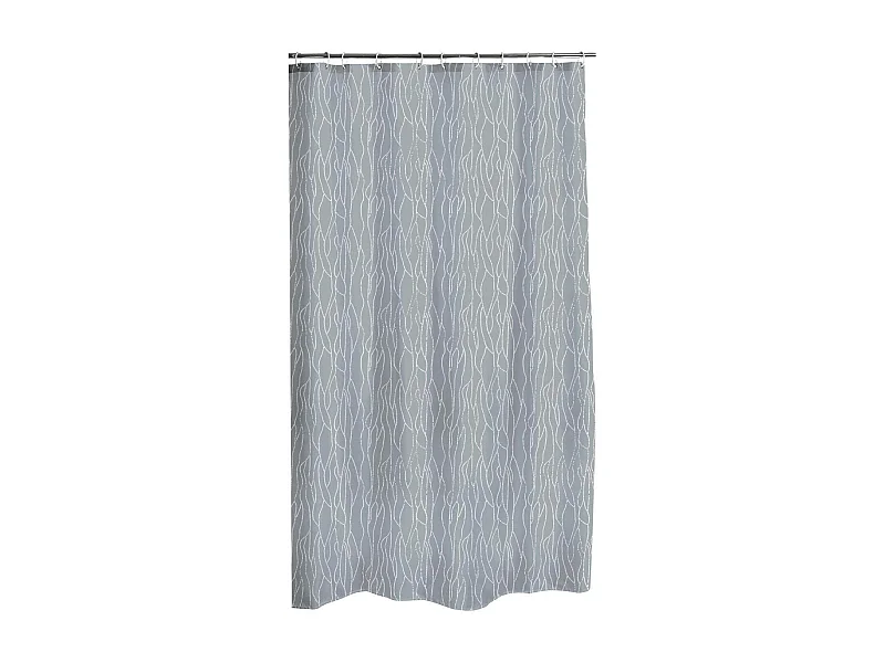 Rideau de Douche Imprimé "Urban" 180x200cm Gris Clair