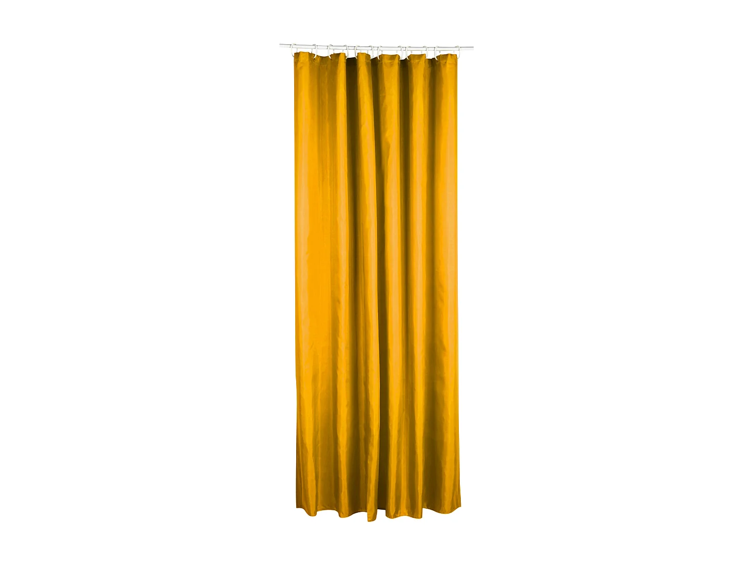 Rideau de Douche Polyester 180x200cm Jaune