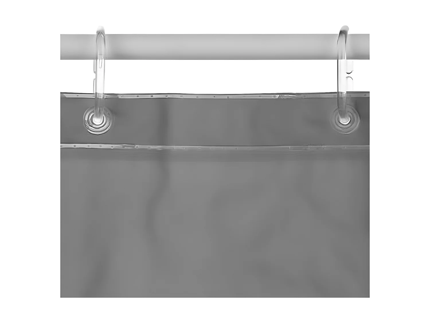 Rideau de Douche "Eva" 180x200cm Gris