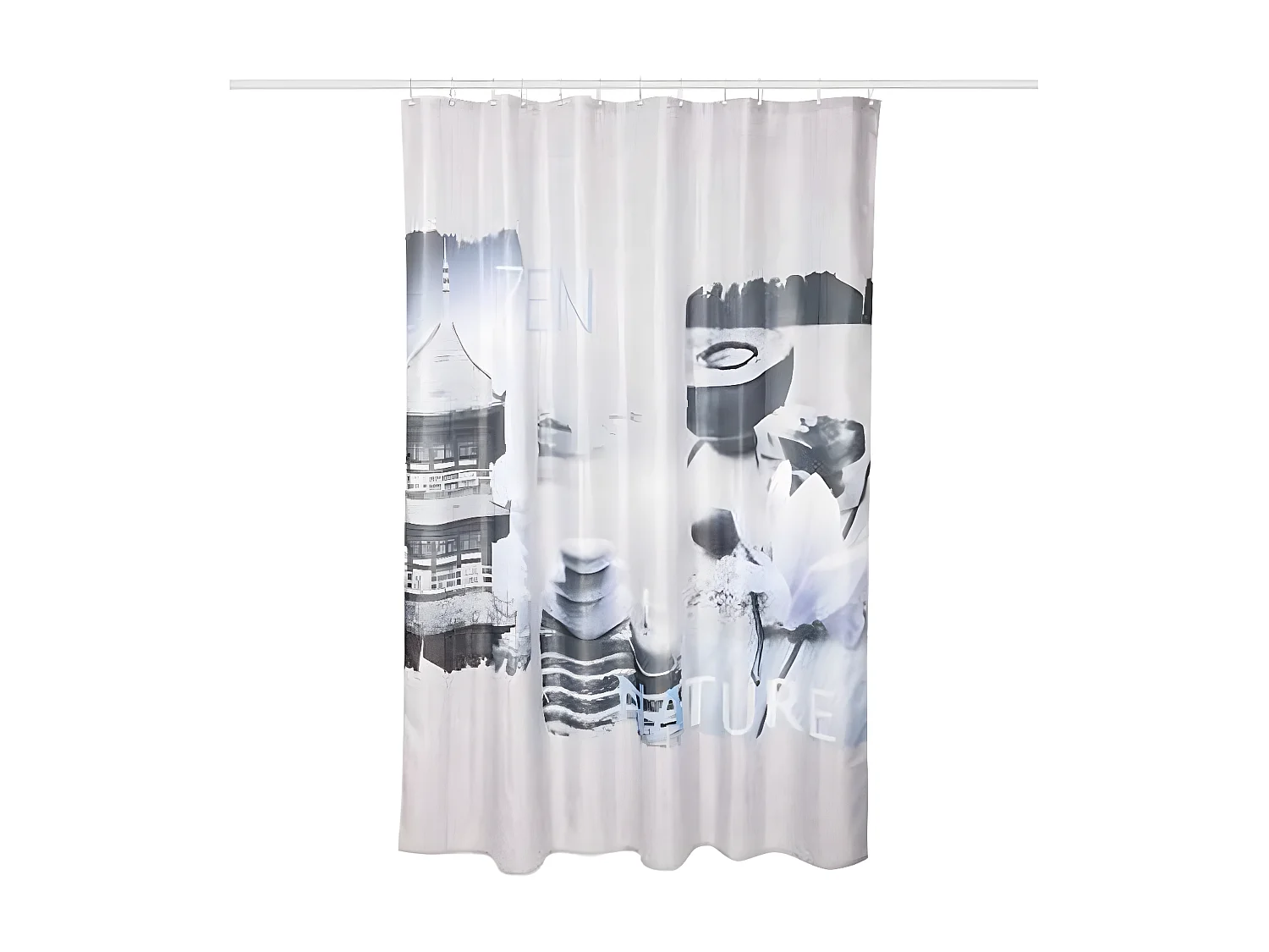 Rideau de Douche "Spirit II" 180x200cm Bleu