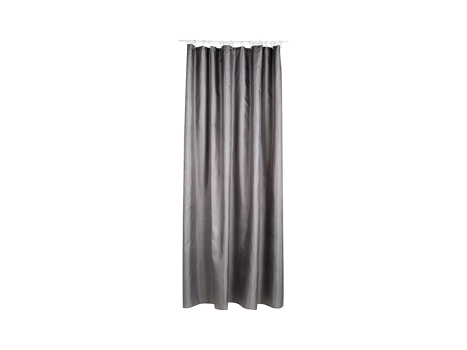 Rideau de Douche "Polyester" 180x200cm Gris