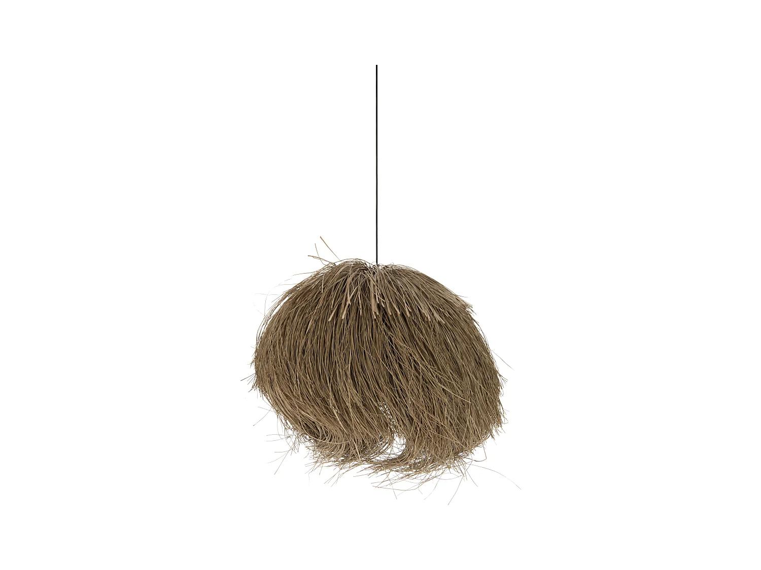 Lampe Suspension Design "Harry" 70cm Naturel