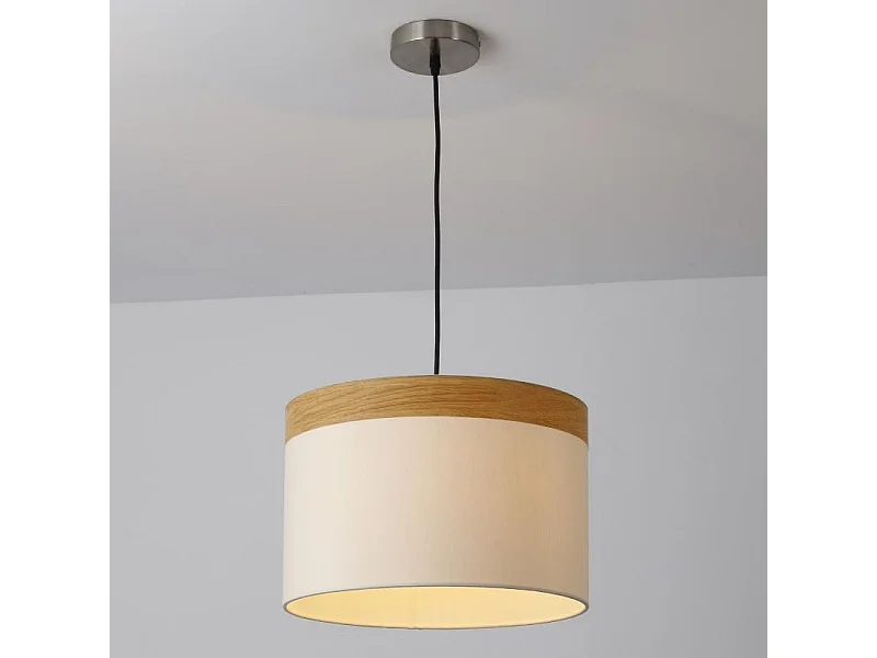 Suspension Design "Mali" 120cm Crème & Naturel