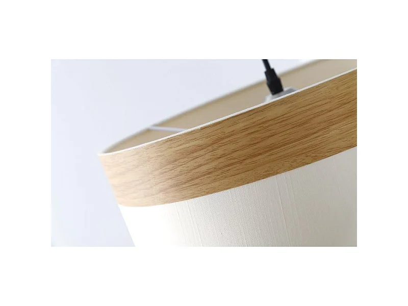 Suspension Design "Mali" 120cm Crème & Naturel