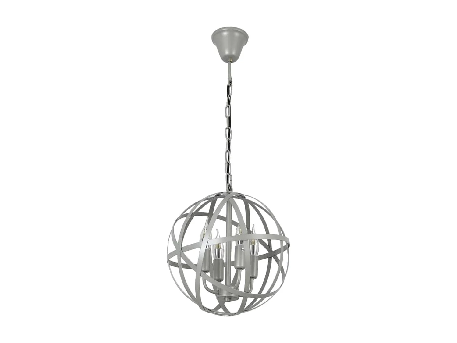Suspension Jupiter Métal Gris