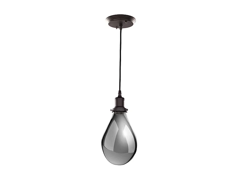 Lampe Suspension Design "Sancho" 25cm Gris