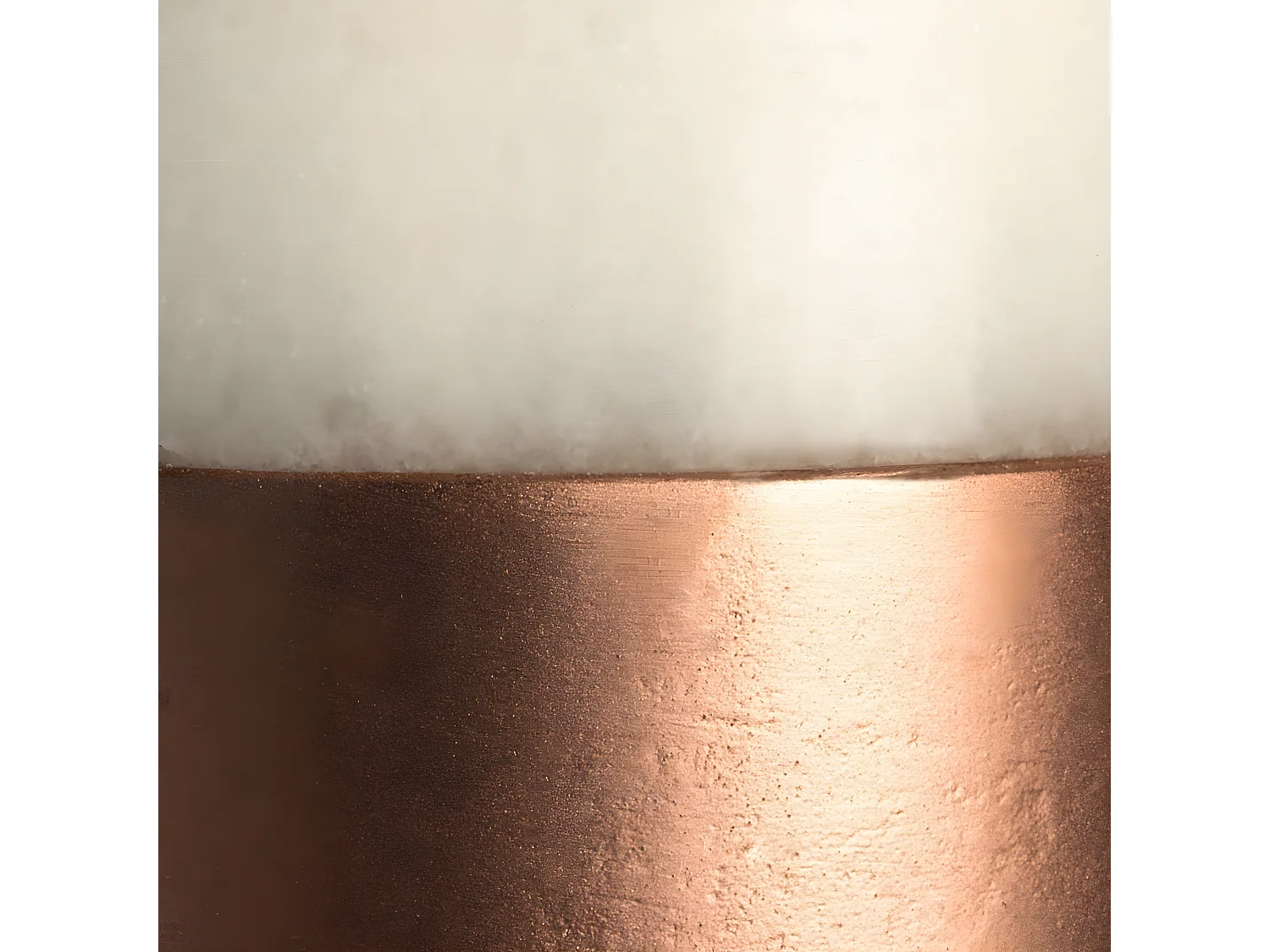 Lampe Suspension en Marbre "Musica III" 7cm Cuivre