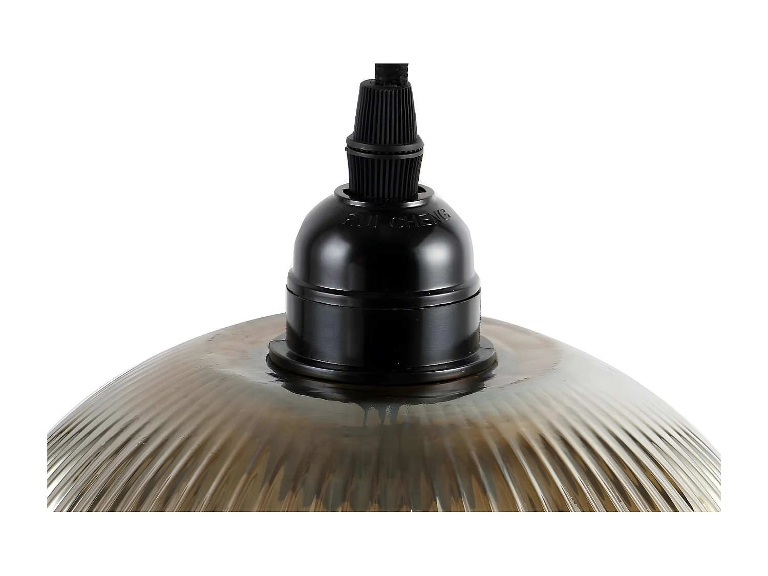 Lampe Suspension en Verre "Proxima" 21cm Or