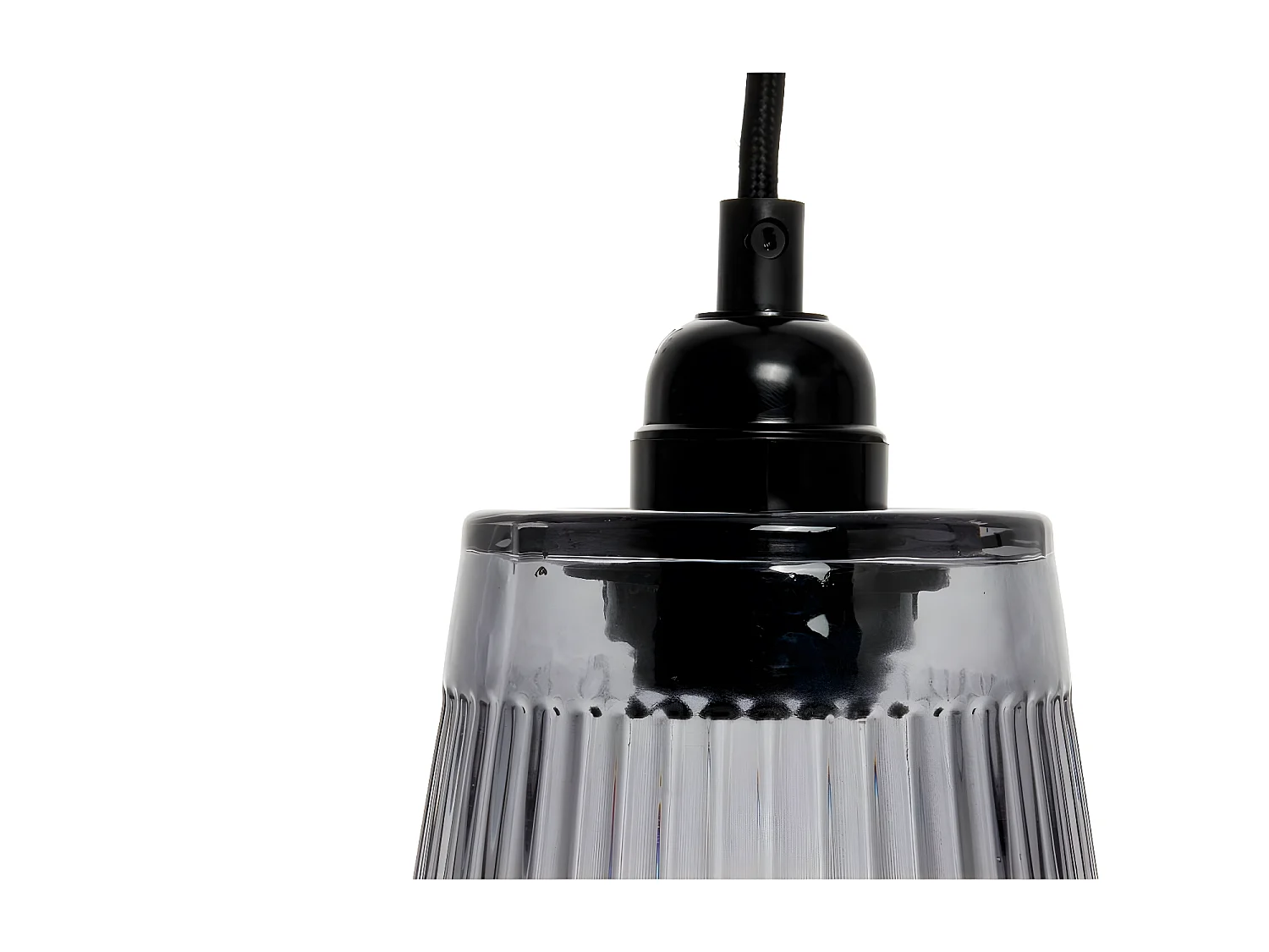 Lampe Suspension Design "Palum" 14cm Gris