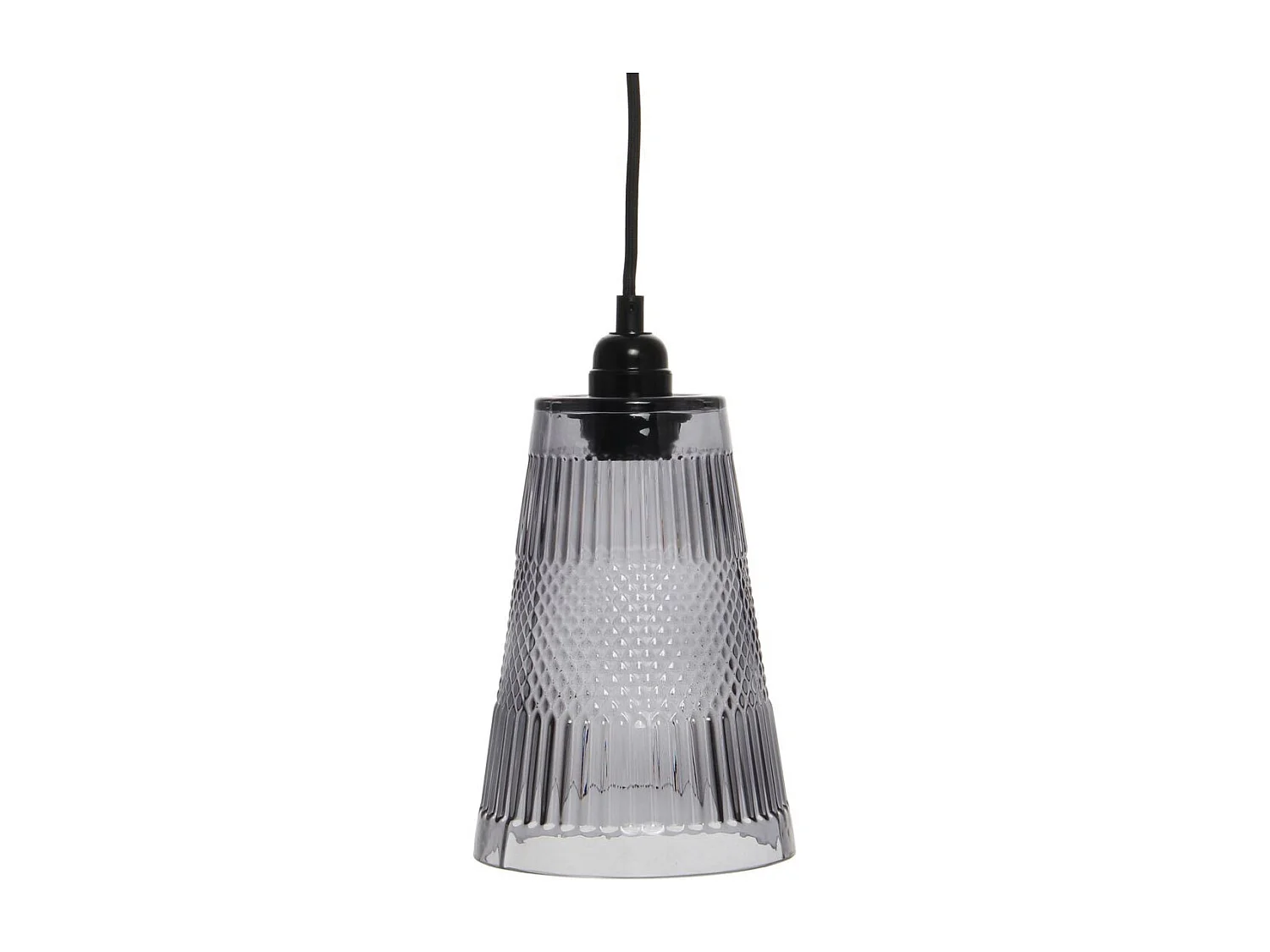 Lampe Suspension Design "Palum" 14cm Gris