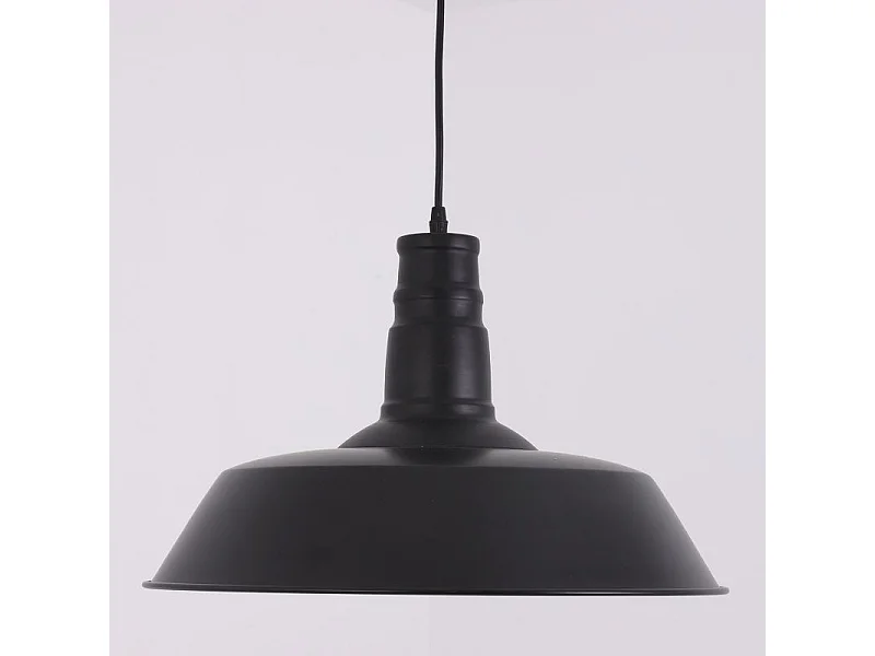 Suspension Design en Métal "Biloe" 46cm Noir