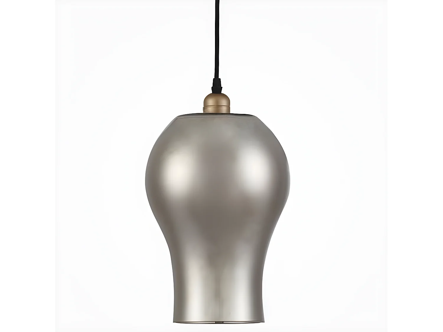 Lampe Suspension Déco "Gala" 33cm Argent